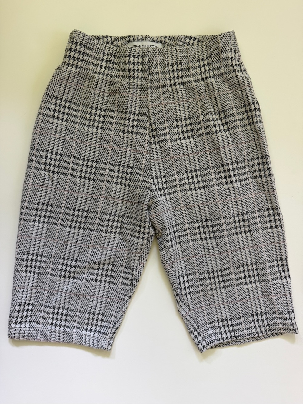 Urban Outfitters Plaid Biker Short